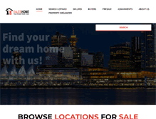 Tablet Screenshot of homesforsaleinvancouver.ca